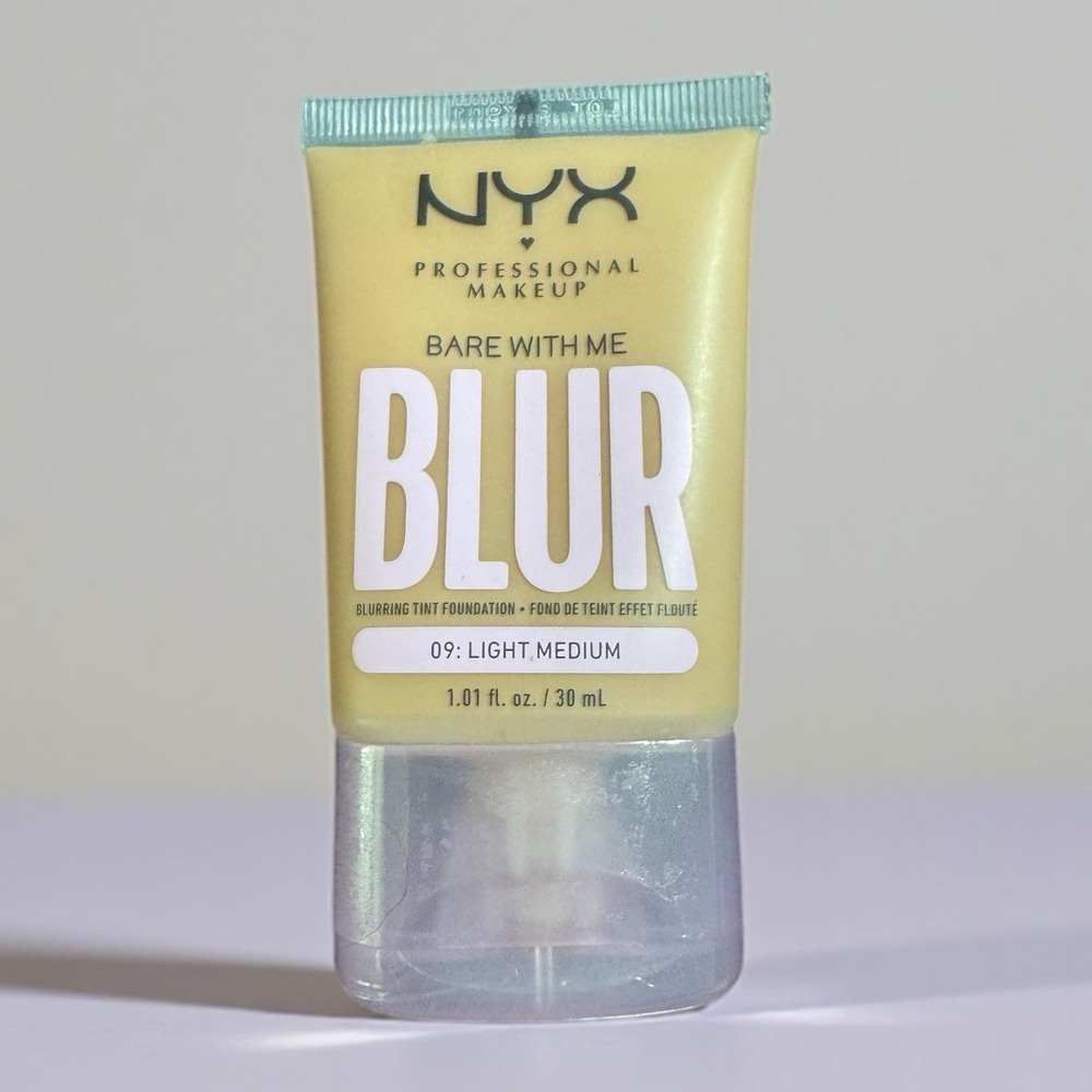 NYX Bare With Me Blur Tint 09 Light Medium Matte Foundation 1.01oz New Sealed